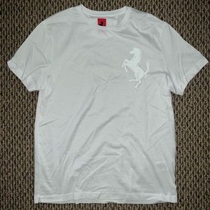 Ferrari Logo Tee, Men’s Large